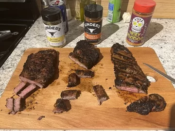 [Hearth.com] Grilling 1” steaks - This guy from the UK says smoke & sizzle is the ultimate way!