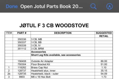 [Hearth.com] Jotul F3