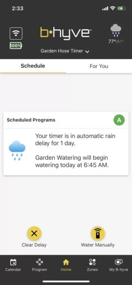 [Hearth.com] Watering the garden every morning not so simple anymore?