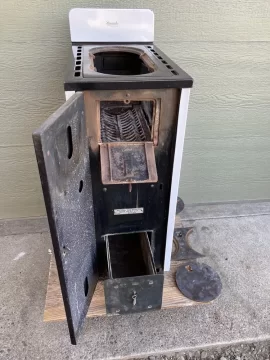 [Hearth.com] Year? a Monarch 2 Burner Wood Stove for Cooking