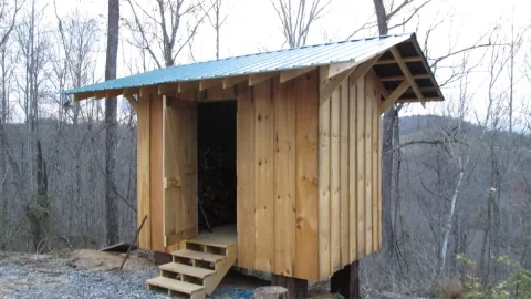 [Hearth.com] Wood shed build