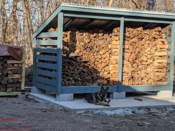 [Hearth.com] Wood shed build