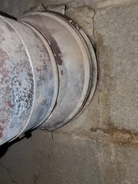 [Hearth.com] BK install question.. chimney pipe hole