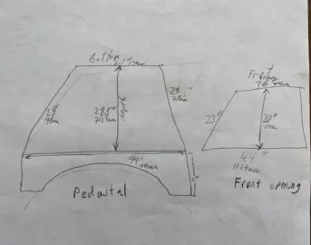 [Hearth.com] Insert/Stove for Triangle Shaped  Fireplace in Mid Century Home