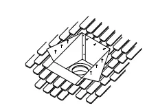 [Hearth.com] Cathedral ceiling with exposed beams - chimney support box