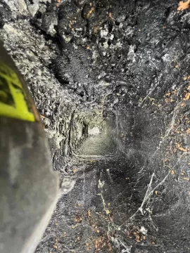 [Hearth.com] Cleaning dirty chimney before liner install