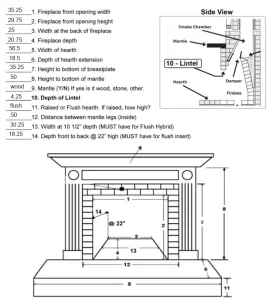 [Hearth.com] Increase firebox depth ~1 inch to fit insert?