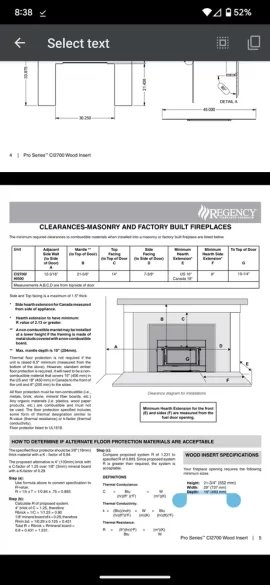 [Hearth.com] Increase firebox depth ~1 inch to fit insert?