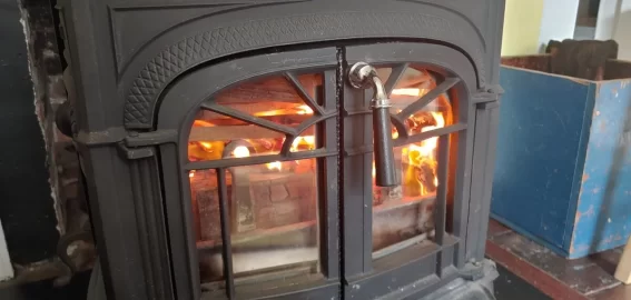 [Hearth.com] The first stove lighting of the year..