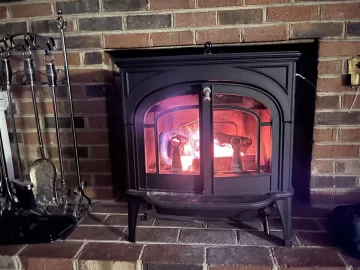 [Hearth.com] The first stove lighting of the year..