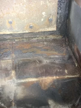 [Hearth.com] Rust in vapor fire firebox