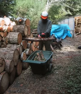 [Hearth.com] Cutting Limbs to Size