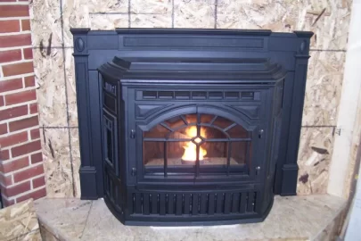 [Hearth.com] Quick's New Pellet Stove Installation