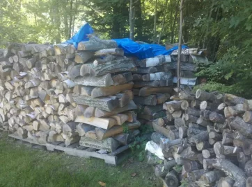 [Hearth.com] Ok it's that time of the year again....... to show wood piles/stacks!!