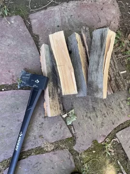 [Hearth.com] Think this wood will be ready for winter burning?