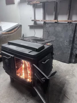 [Hearth.com] Can a Cawley 800 be successfully completely ,rebuilt by a guy with no stove experience and a bad back?