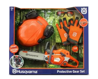 [Hearth.com] Husqvarna Husqvarna Toy Chainsaw and Protective Gear Set