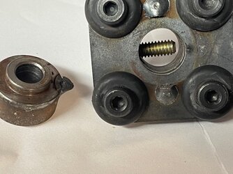 Bad weld on Harmon Cam Block assembly