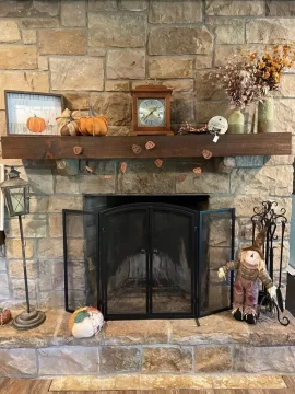 [Hearth.com] Wood Burning Insert for Small Trapezoid Shaped Fireplace