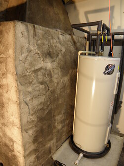 Water heater in unheated attic