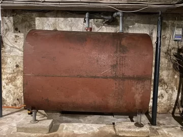 [Hearth.com] Oil tank leak