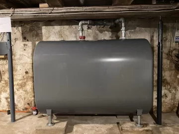 [Hearth.com] Oil tank leak