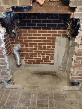 [Hearth.com] Install of Freestanding Stove in Brick Alcove