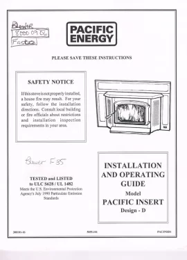 [Hearth.com] Flame Shield for Pacific Energy Model Pacific Insert Design-D