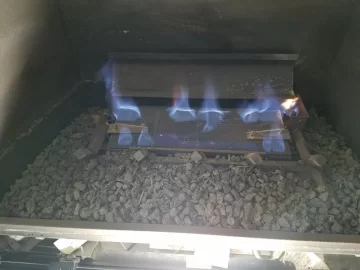 [Hearth.com] Does my thermople just need cleaning?  Do these Majestic DV360 flames look OK?