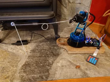 [Hearth.com] Air control automation using robotic arm