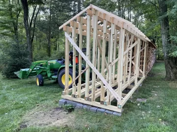 [Hearth.com] Woodshed build question