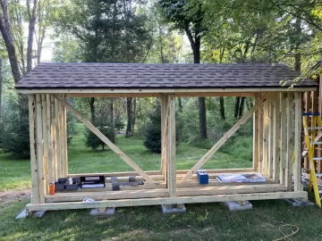 [Hearth.com] Woodshed build question