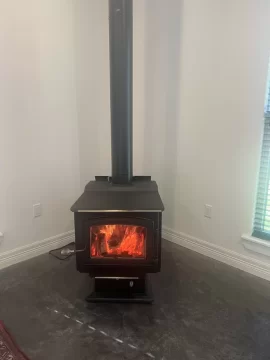 [Hearth.com] US Stove Corner install drywall