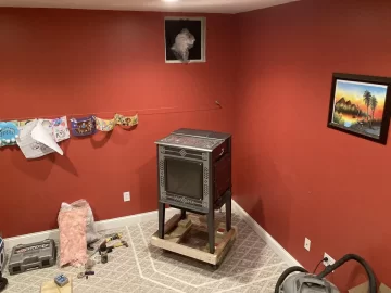 [Hearth.com] Finished basement or 12x14 1st floor?