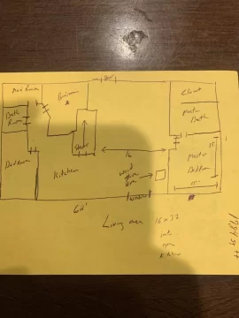 [Hearth.com] Stove advice for new home.  So many choices!  House sketch inside.