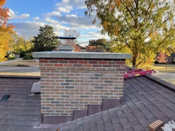 [Hearth.com] Stainless cover vs full chimney cap over masonry crown