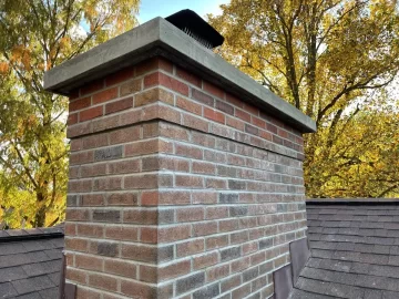 [Hearth.com] Stainless cover vs full chimney cap over masonry crown