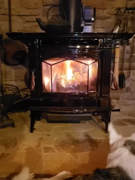 [Hearth.com] The first stove lighting of the year..