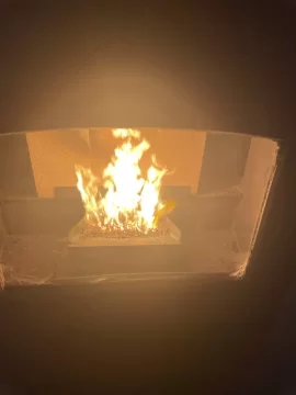 [Hearth.com] Cleaning up a Harman pellet stove burnpot with white aluminum oxide.