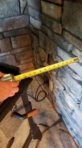 [Hearth.com] Outlet behind wood stove