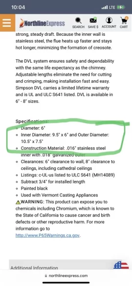 [Hearth.com] Defiant Install Problem Found - Source Of My Burn Time Woes?