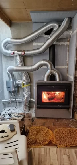 [Hearth.com] FP30 custom heat distribution system