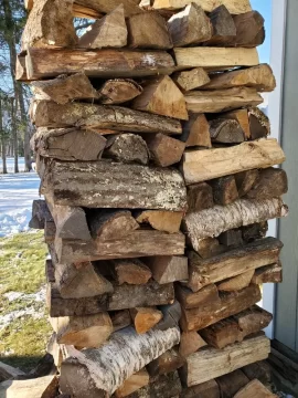 [Hearth.com] Pics of 1 cord of wood in pile please