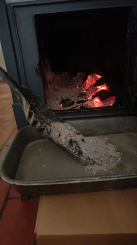 [Hearth.com] Home built in stove ash disposal