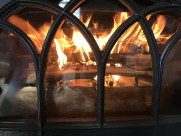 [Hearth.com] Top down fire