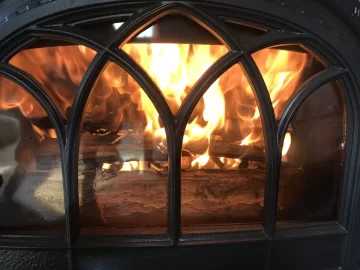 [Hearth.com] Top down fire