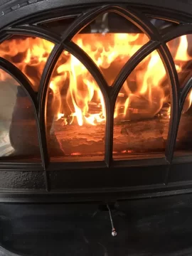 [Hearth.com] Top down fire