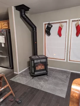 [Hearth.com] Finally got the Fireview installed upstairs.