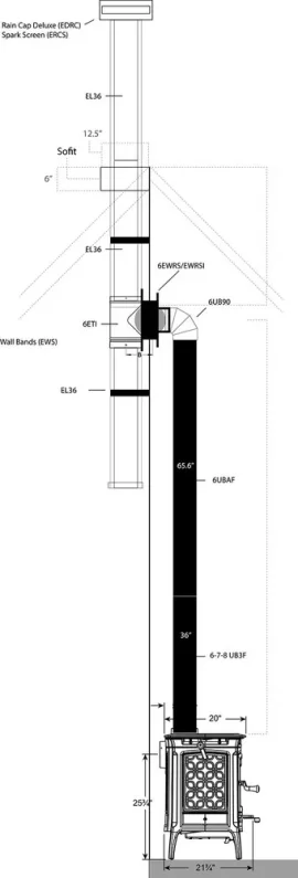 [Hearth.com] Chimney vent install aesthetics, practical