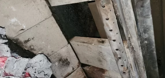 [Hearth.com] Weird noise when i open the door scratches or crackling